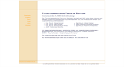 Desktop Screenshot of praxisamsuedstern.de