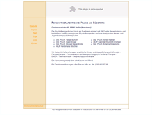 Tablet Screenshot of praxisamsuedstern.de